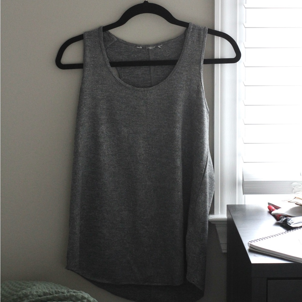 Grey/Silver Racerback Tank - Picture 3 of 3